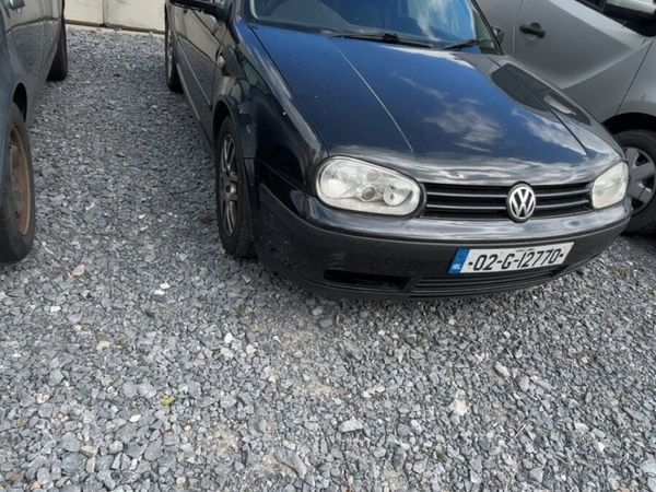 Volkswagen Golf Hatchback, Diesel, 2002, Black