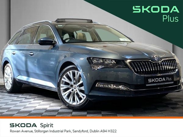 Skoda Superb Estate, Petrol, 2020, Grey
