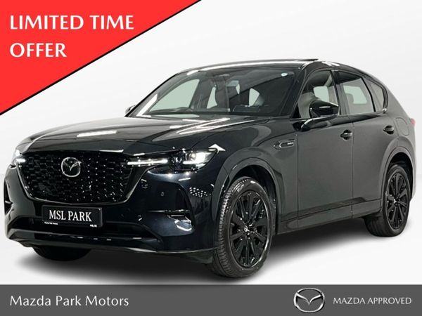 Mazda CX-60 SUV, Petrol Plug-in Hybrid, 2025, Black