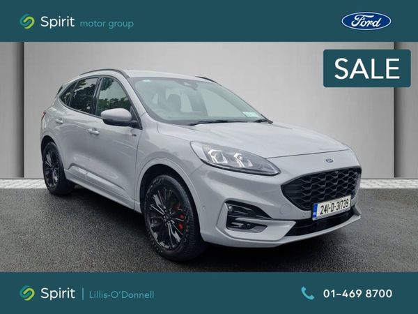 Ford Kuga SUV, Petrol Plug-in Hybrid, 2024, Grey