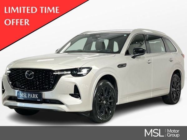 Mazda CX-80 SUV, Petrol Plug-in Hybrid, 2025, Brown