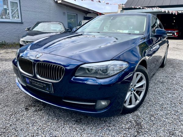 BMW 5-Series Saloon, Diesel, 2011, Blue