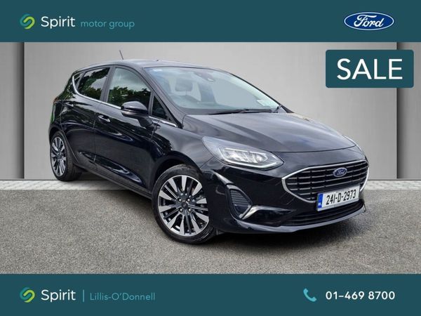 Ford Fiesta Hatchback, Petrol, 2024, Black