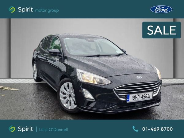 Ford Focus Hatchback, Petrol, 2019, Black
