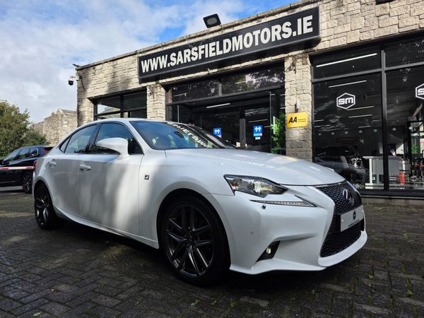 Lexus IS Saloon, Petrol Hybrid, 2016, White