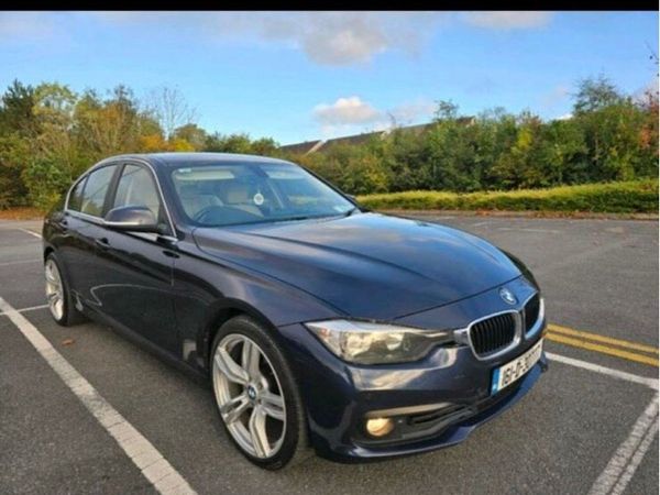 BMW 3-Series Saloon, Diesel, 2016, Blue