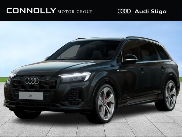 Audi Q7 SUV, Petrol Plug-in Hybrid, 2025, Black