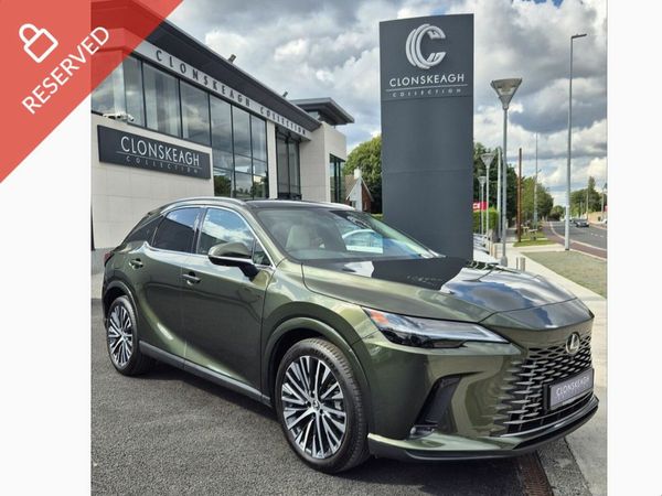 Lexus RX450H+ SUV, Petrol Plug-in Hybrid, 2023, Green