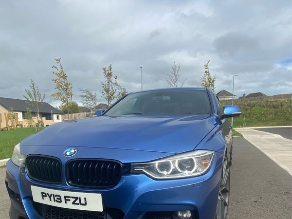 BMW 3-Series Saloon, Diesel, 2013, Blue