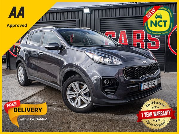 Kia Sportage SUV, Diesel, 2017, Grey