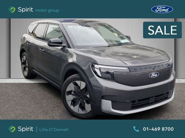 Ford Explorer SUV, Electric, 2025, Grey