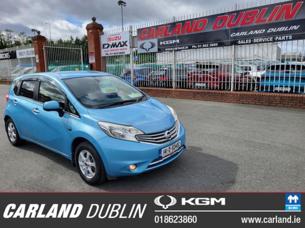 Nissan Note Hatchback, Petrol, 2014, Blue