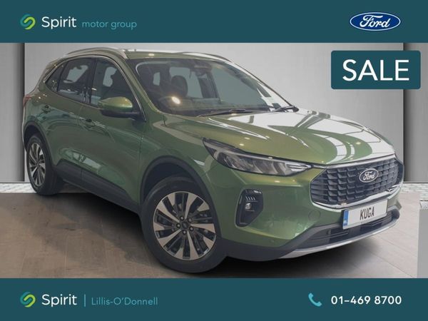 Ford Kuga SUV, Petrol Plug-in Hybrid, 2025, Green