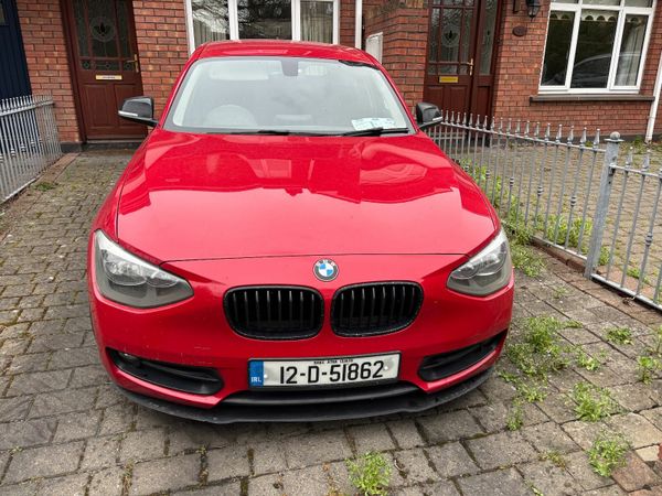 BMW 1-Series Hatchback, Diesel, 2012, Red