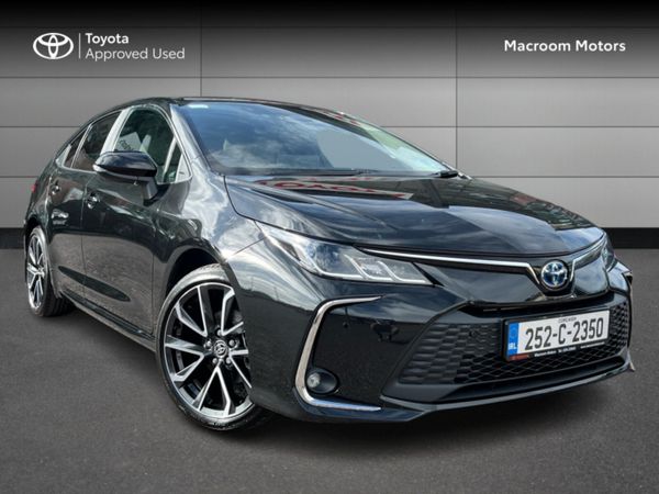Toyota Corolla Saloon, Petrol Hybrid, 2025, Black