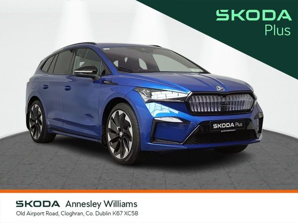 Skoda Enyaq Estate, Electric, 2025, Blue