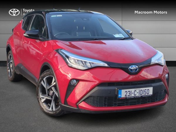 Toyota C-HR SUV, Petrol Hybrid, 2023, Red