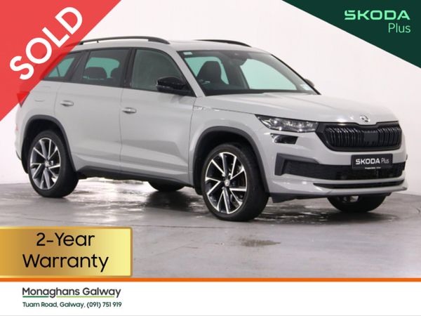 Skoda Kodiaq Estate, Diesel, 2023, Grey