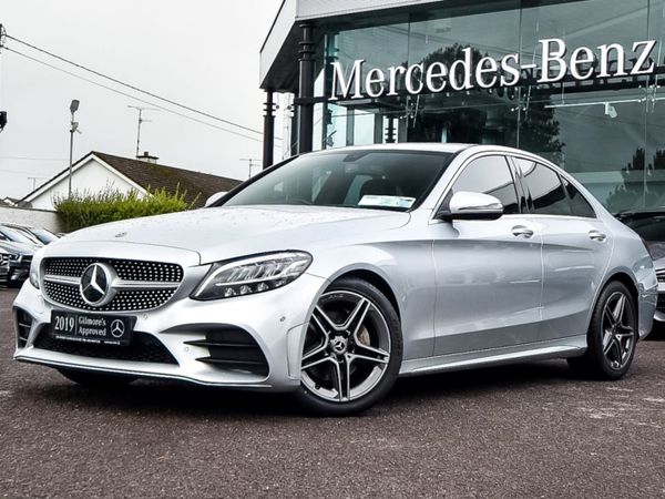 Mercedes-Benz C-Class Saloon, Diesel, 2019, Silver