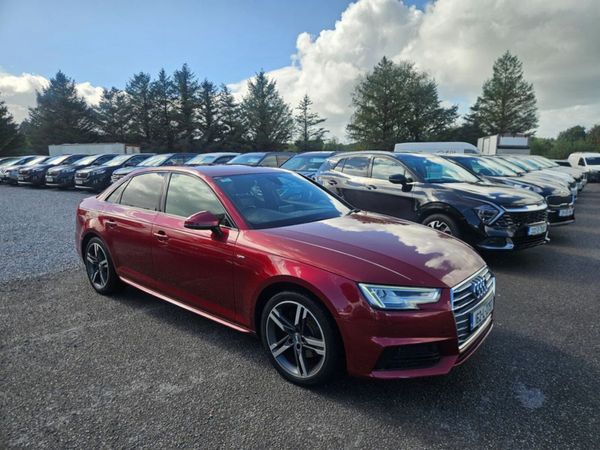 Audi A4 Saloon, Diesel, 2016, Red