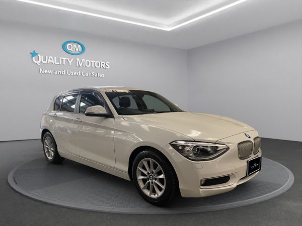 BMW 1-Series Hatchback, Petrol, 2014, White