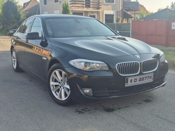 BMW 5-Series Saloon, Diesel, 2011, Black