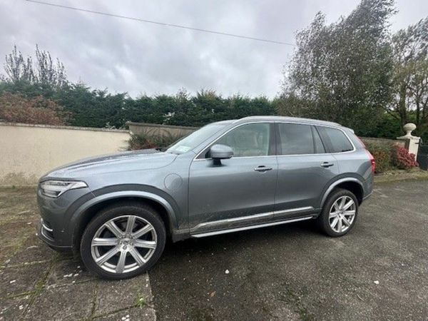 Volvo XC90 SUV, Petrol Plug-in Hybrid, 2017, Grey