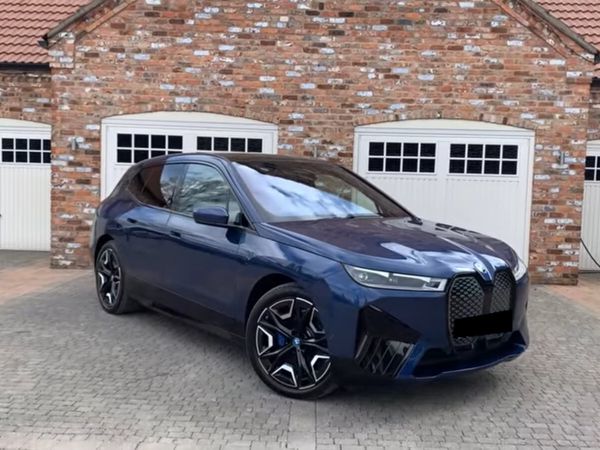 BMW iX SUV, Electric, 2023, Blue