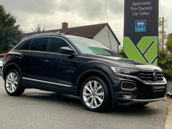 Volkswagen T-Roc SUV, Diesel, 2021, Black