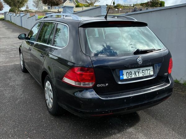 Volkswagen Golf Estate, Diesel, 2008, Black