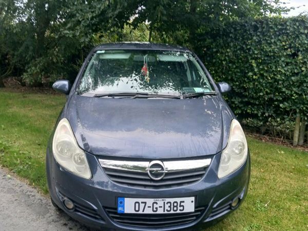 Opel Corsa Hatchback, Petrol, 2007, Blue