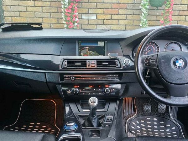 BMW 5-Series Saloon, Diesel, 2012, Grey