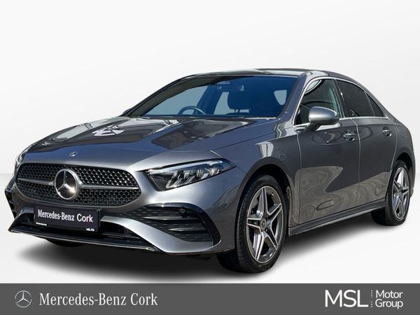 Mercedes-Benz A-Class Saloon, Petrol Hybrid, 2024, Grey