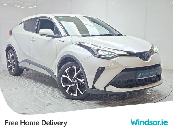 Toyota C-HR Crossover, Petrol Hybrid, 2020, White