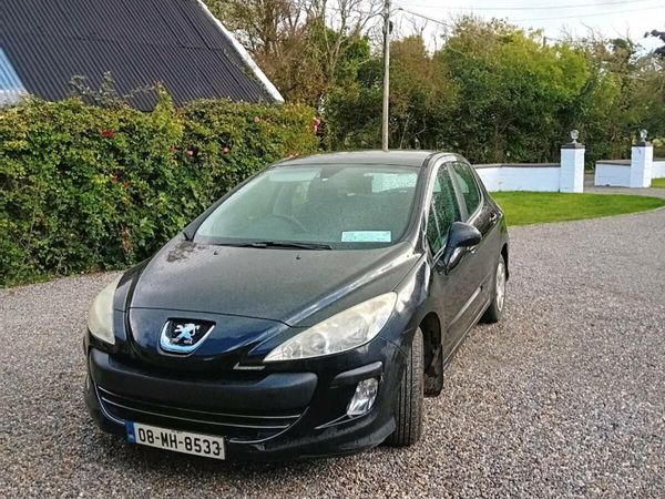 Peugeot 308 Hatchback, Diesel, 2008, Black