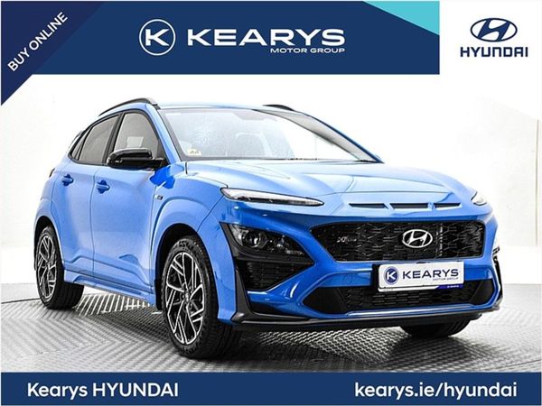 Hyundai KONA Crossover, Petrol, 2022, Blue