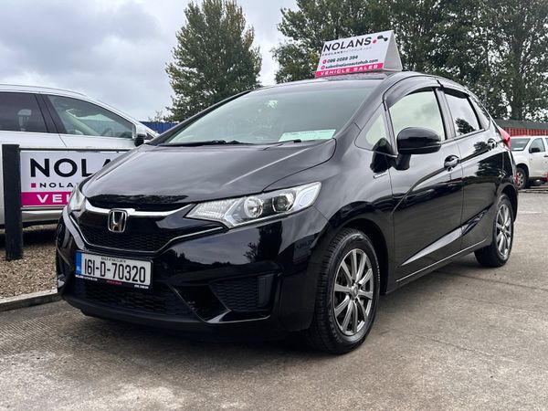 Honda Fit Hatchback, Petrol Hybrid, 2016, Black