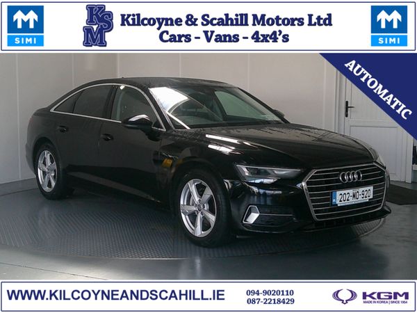 Audi A6 Saloon, Diesel, 2020, Black