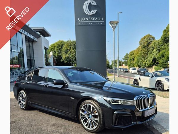 BMW 7-Series Saloon, Petrol Plug-in Hybrid, 2022, Black