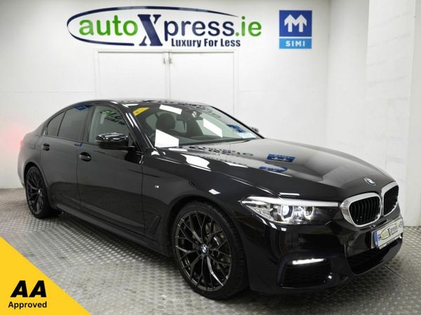 BMW 5-Series Saloon, Diesel, 2018, Black