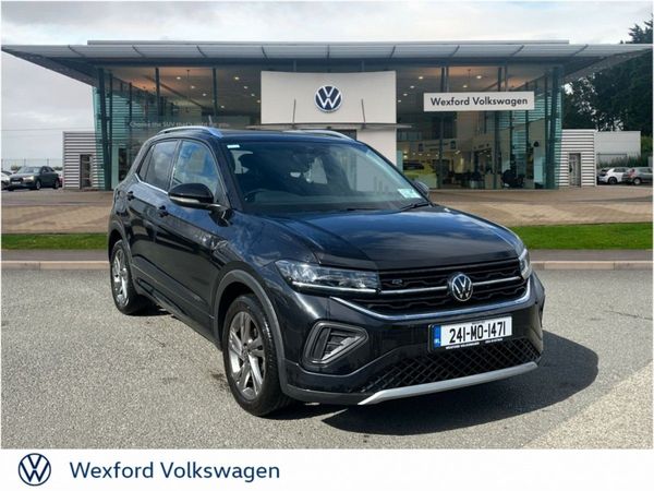 Volkswagen T-Cross SUV, Petrol, 2024, Black