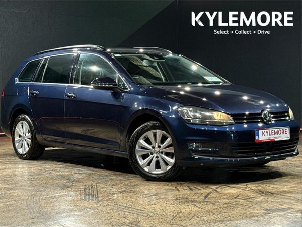 Volkswagen Golf Estate, Petrol, 2017, Blue