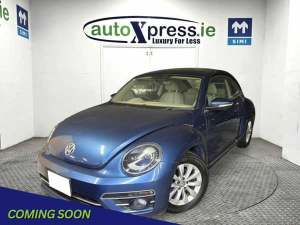 Volkswagen Beetle Hatchback, Petrol, 2017, Blue