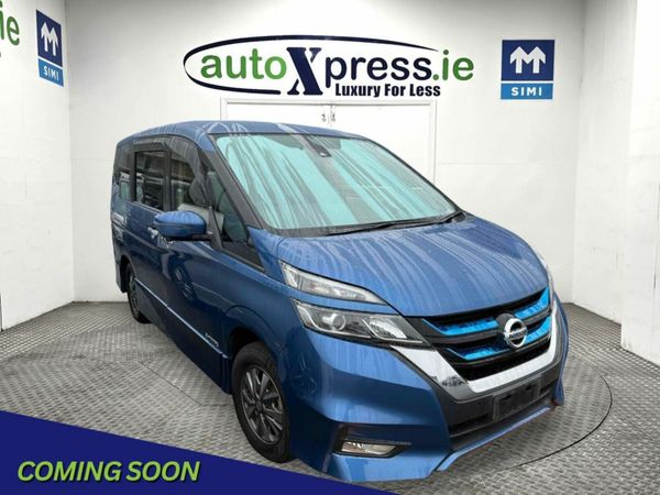 Nissan Serena MPV, Petrol Hybrid, 2018, Blue