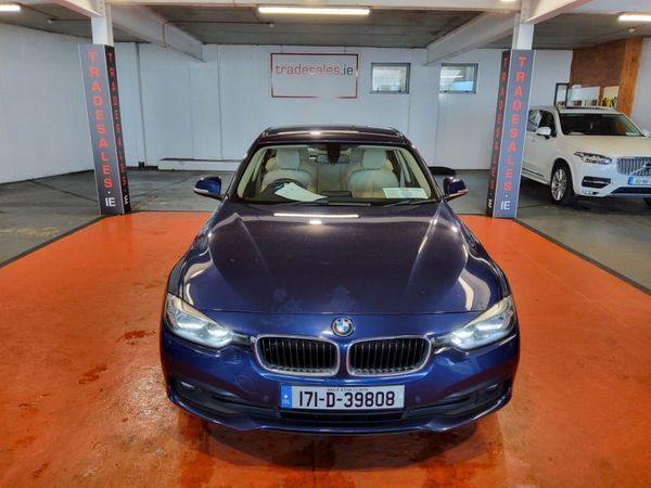 BMW 3-Series Saloon, Diesel, 2017, Blue