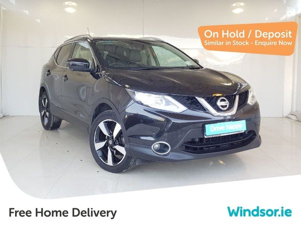 Nissan Qashqai Hatchback, Petrol, 2016, Black