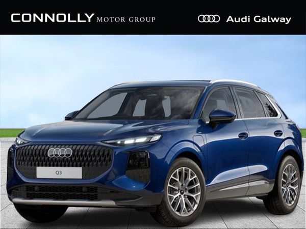 Audi Q3 SUV, Petrol Plug-in Hybrid, 2025, Blue