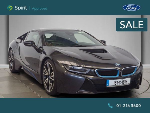 BMW i8 Coupe, Petrol Plug-in Hybrid, 2016, Grey
