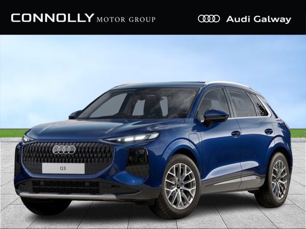 Audi Q3 SUV, Petrol Plug-in Hybrid, 2025, Blue