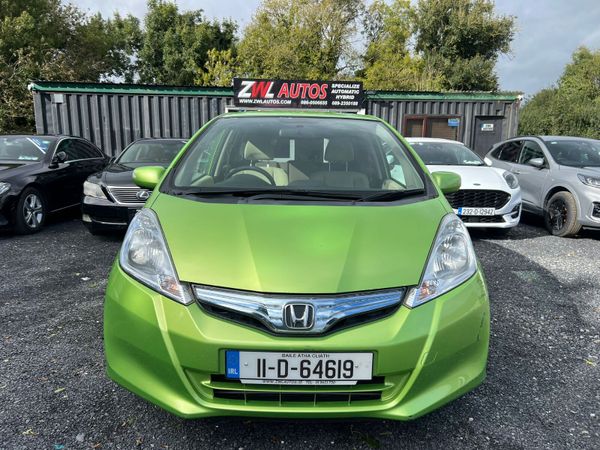 Honda Fit Hatchback, Petrol Hybrid, 2011, Green